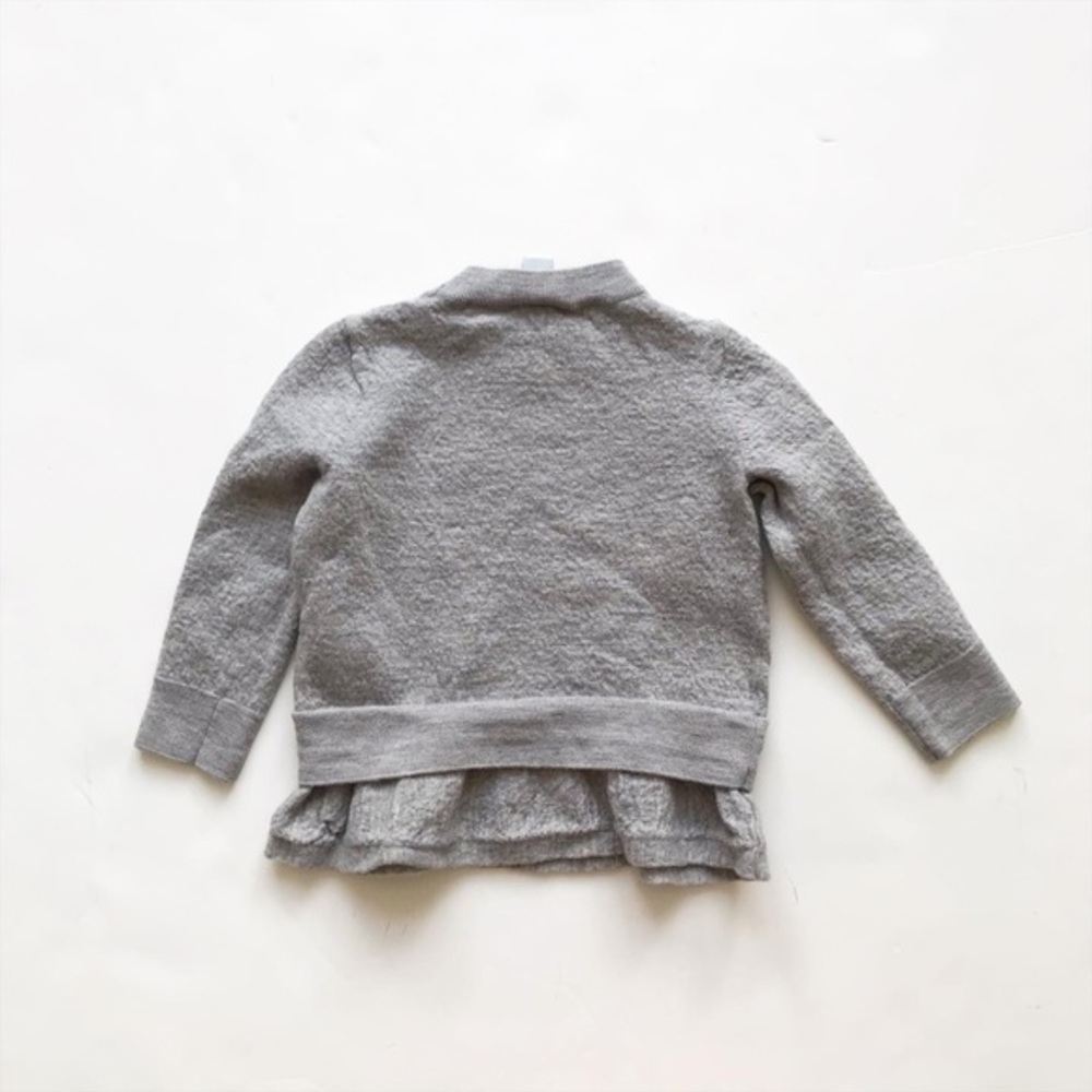 COS gray wool sweater GUC 2-4Y fits like 18-24m - Picture 4 of 4